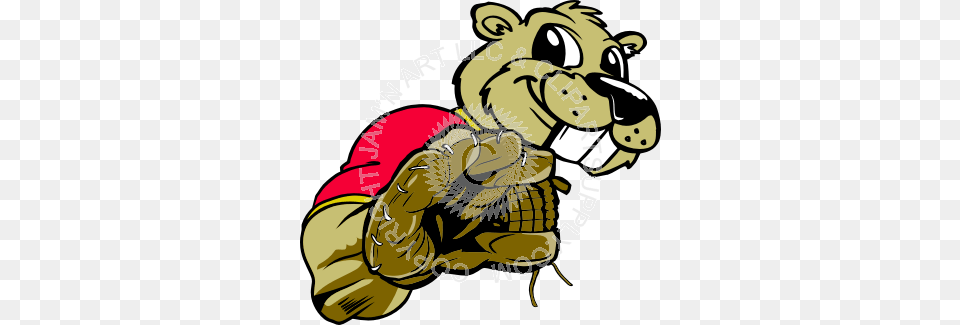 Beaver With Baseball Glove, Baby, Person, Face, Head Png