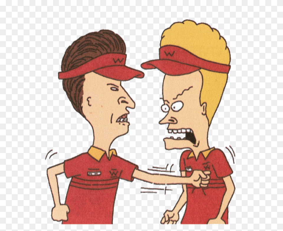 Beavis And Butthead Beavis Butthead Fighting, Baby, Person, Head, Face Png Image