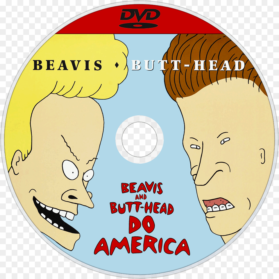 Beavis And Butthead Do America, Disk, Dvd, Face, Head Png