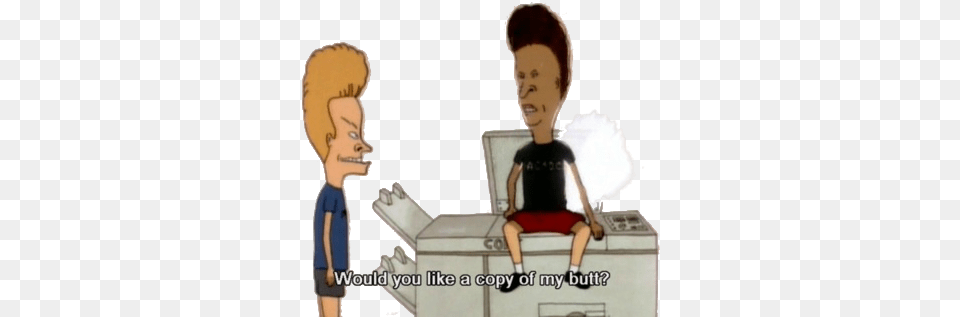 Beavis And Butthead Funny And Butt Image Beavis And Butthead 40k Meme, Boy, Child, Male, Person Free Png
