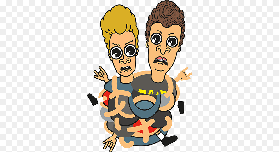 Beavis Butt Head Work Mahfyoo, Baby, Person, Face, Art Free Png