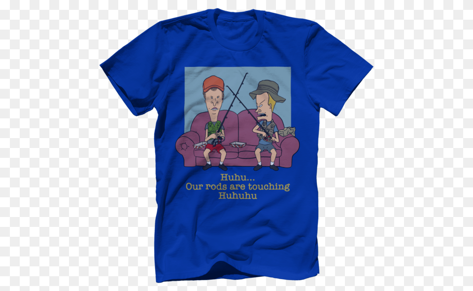 Beavis Butthead Fishing Basscasters, Clothing, T-shirt, Shirt, Water Free Png Download