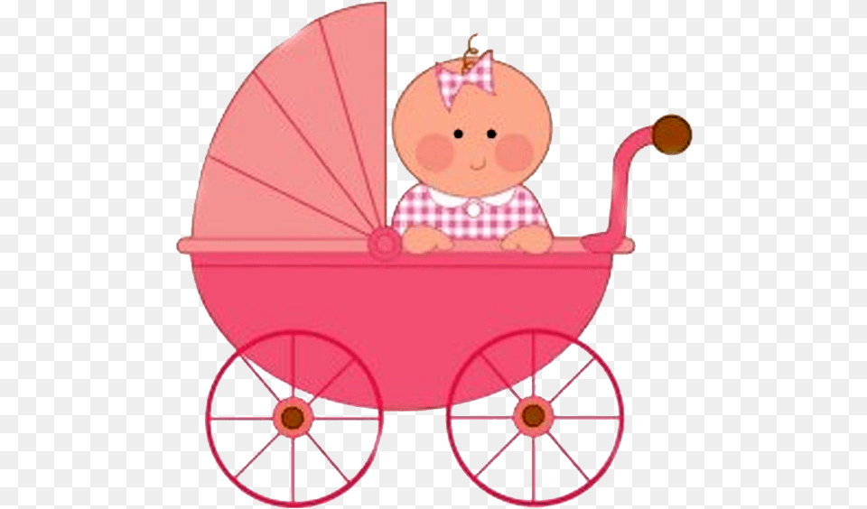 Bebe Baby In Pram Clipart, Machine, Wheel, Doll, Toy Free Png
