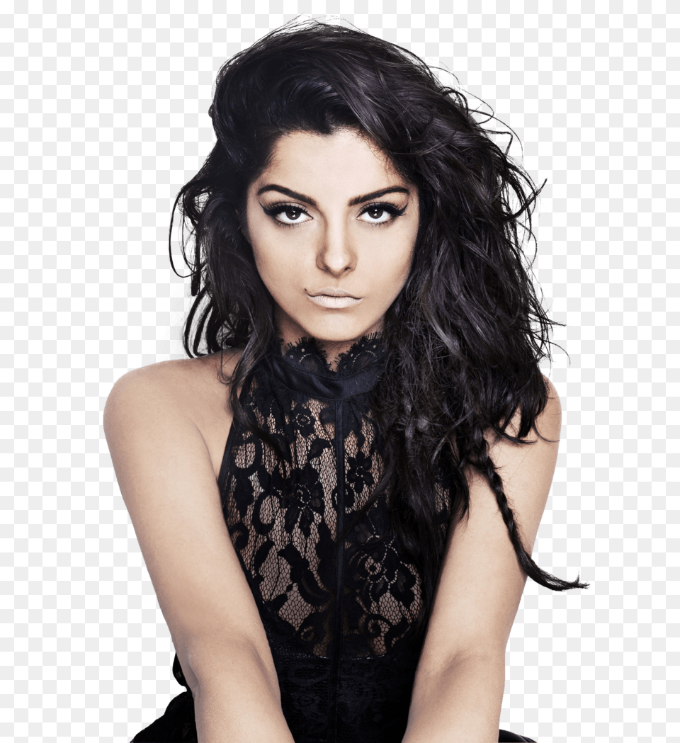 Bebe Rexha Image Background Bebe Rexha Black Hair, Adult, Portrait, Photography, Person Free Png Download