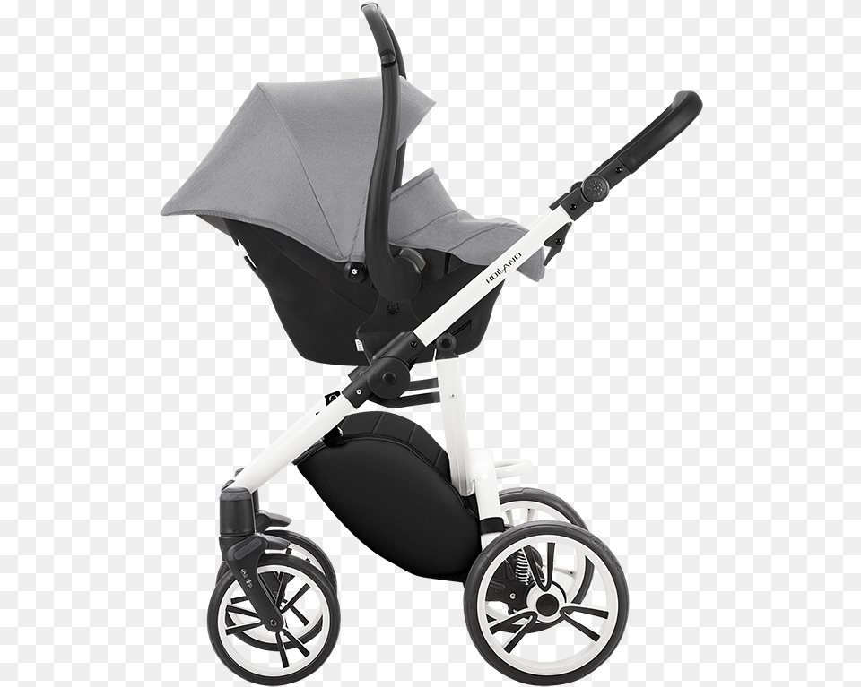 Bebetto Holland Pram Air Tyres White W46 Grey Black, Machine, Stroller, Wheel, E-scooter Free Png Download