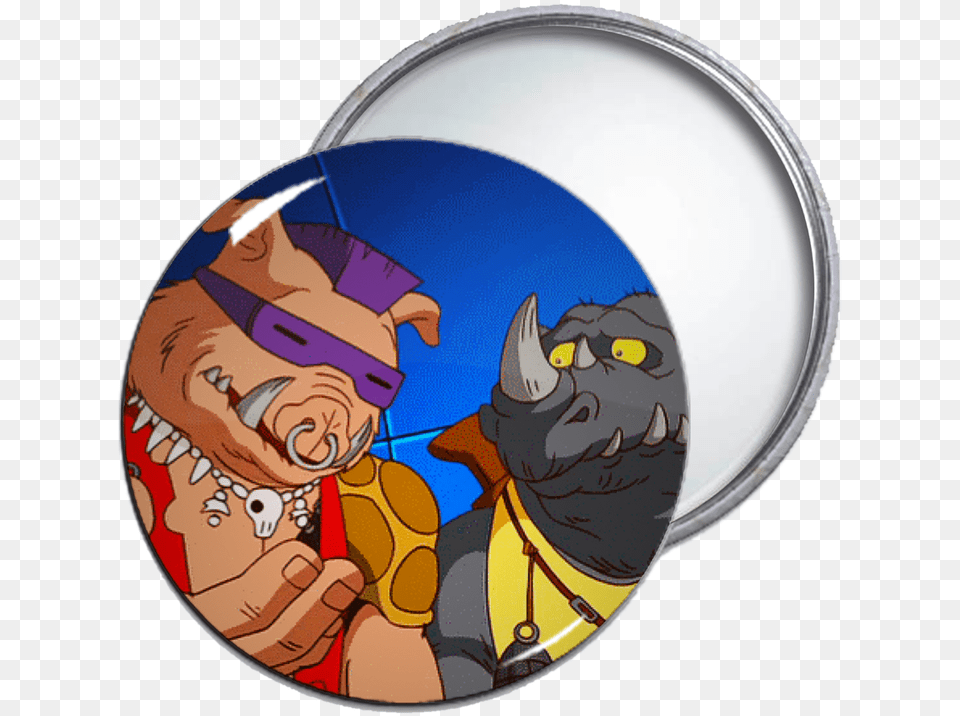 Bebop Rocksteady Ninja Turtles, Baby, Person, Plate Png Image