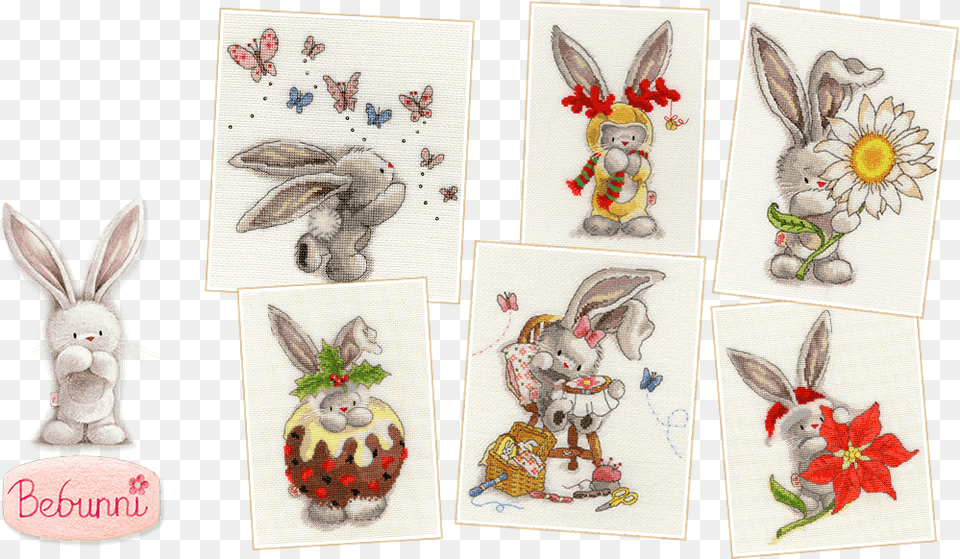 Bebunni Is Here Illustration, Pattern, Art, Flower, Plant Png