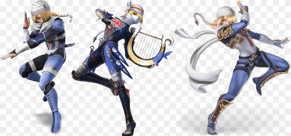 Because If You Mean Sheik Ultimate Sheik Is A Hybrid Super Smash Bros Ultimate Sheik, Adult, Female, Person, Woman Png