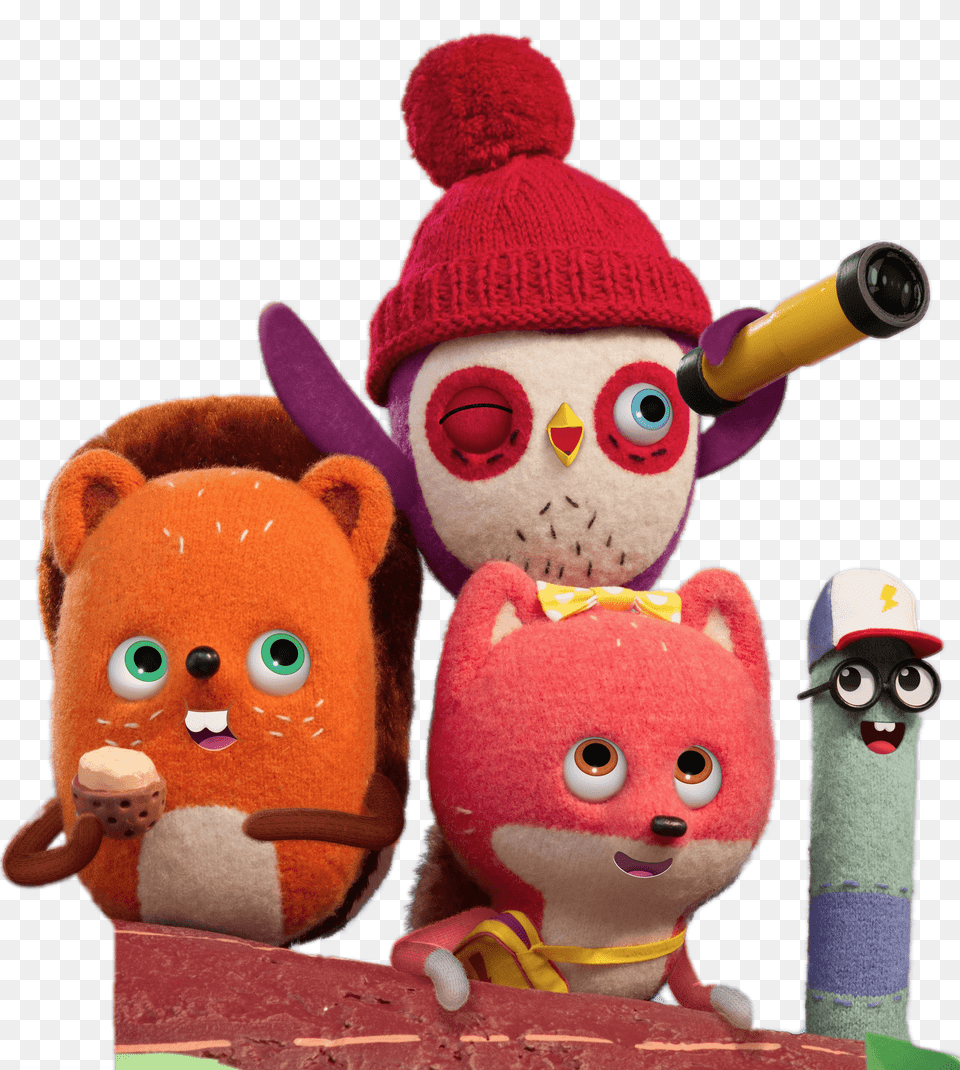 Beccas Bunch On The Lookout, Toy, Plush, Animal, Mammal Png