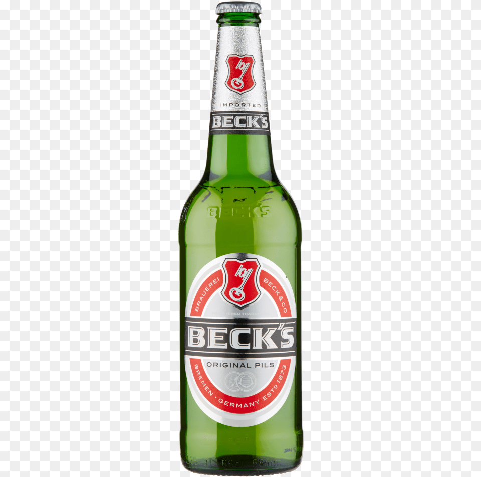 Becks Beer, Alcohol, Beer Bottle, Beverage, Bottle Free Png Download