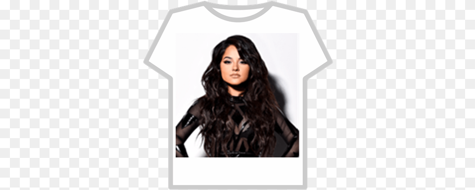 Becky G Roblox Girl T Shirt For Coloring, Adult, T-shirt, Sleeve, Person Free Png