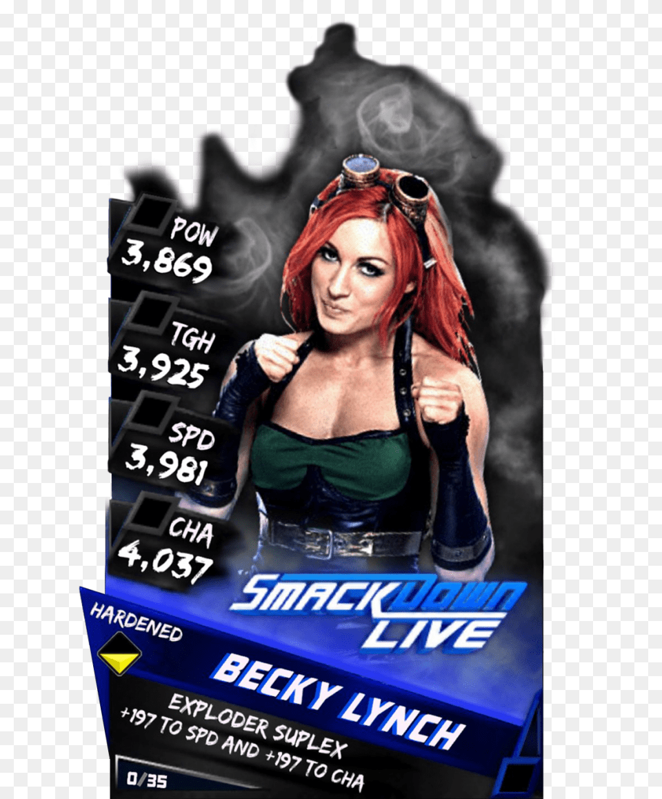 Becky Lynch, Adult, Advertisement, Female, Person Png Image