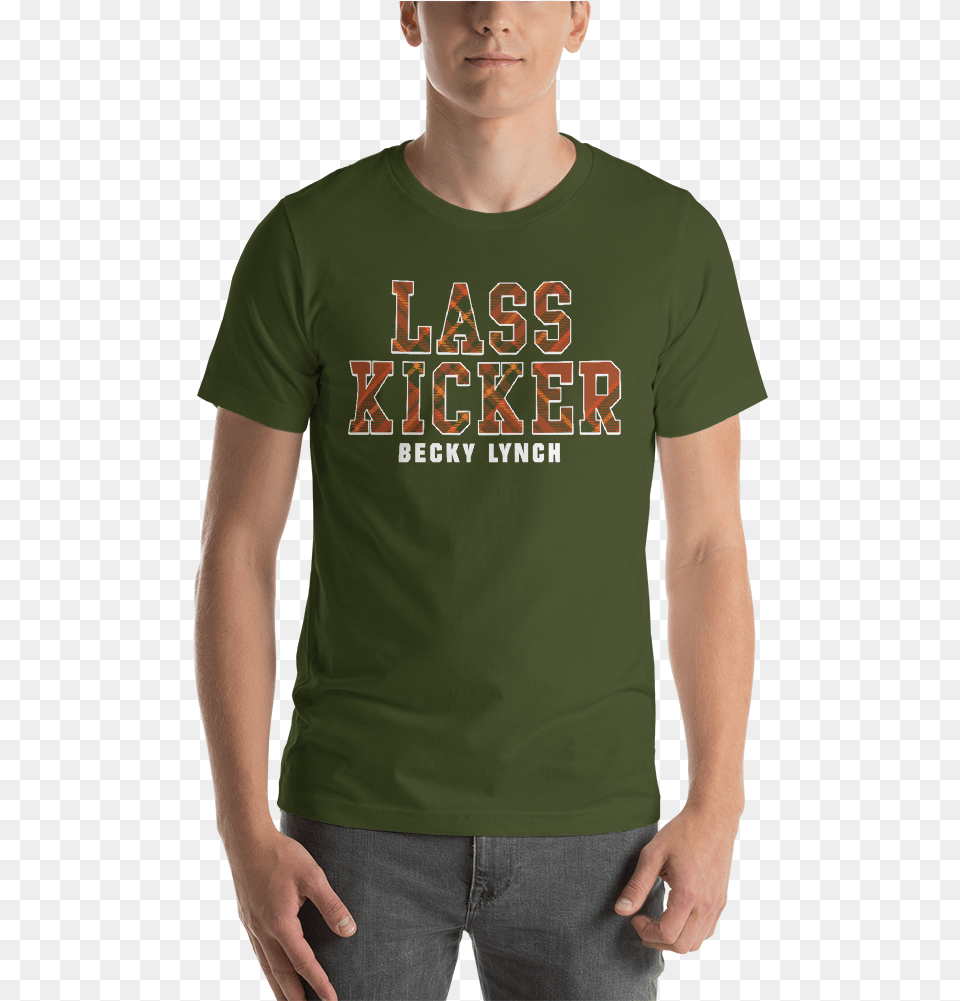 Becky Lynch Lass Kicker T Shirt, T-shirt, Clothing, Person, Man Free Png Download