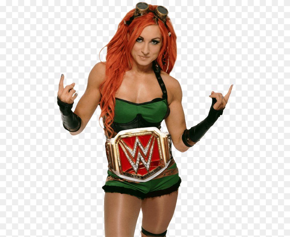 Becky Lynch Online World Of Wrestling, Woman, Person, Hand, Finger Png