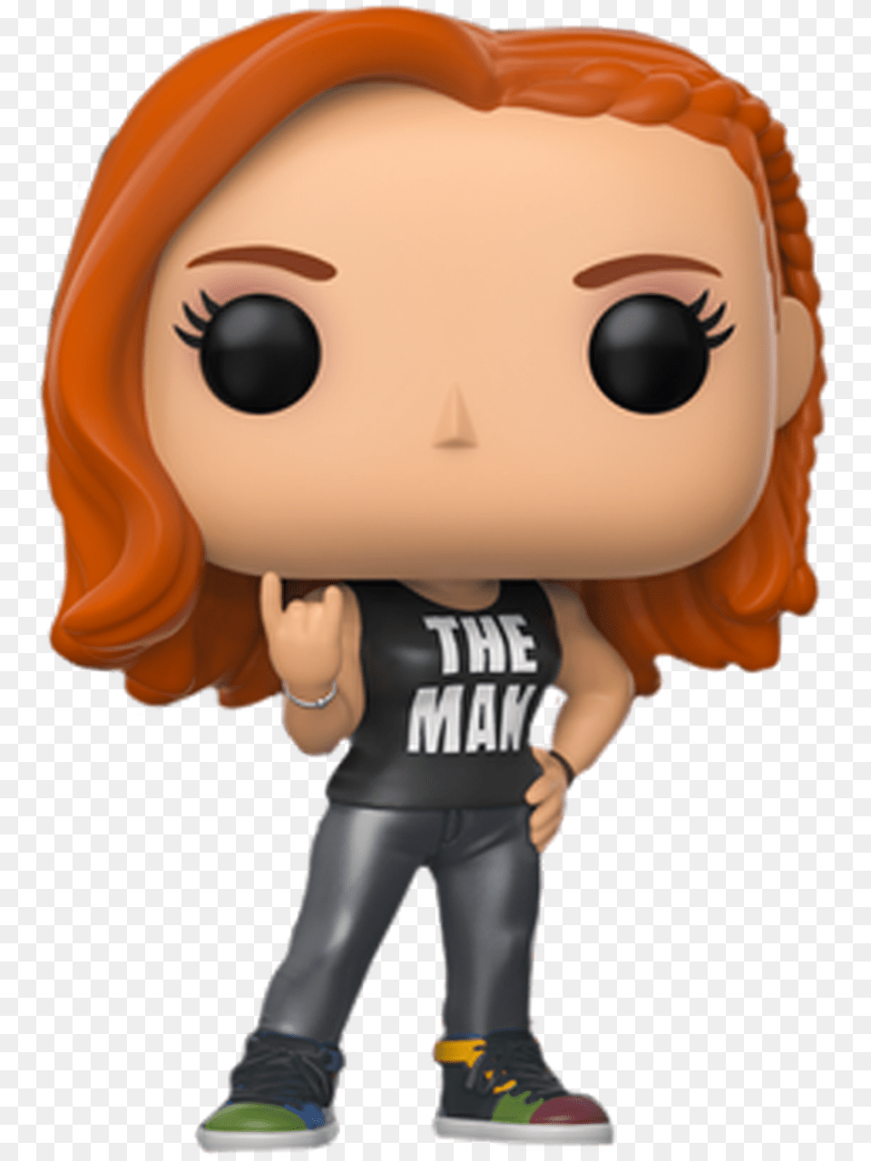 Becky Lynch The Man Funko Pop Becky Lynch, Baby, Person, Doll, Toy Png