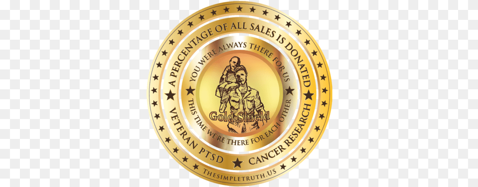 Become A Gold Shield Member Today The Simple Truth Circle, Logo, Person, Man, Male Free Png
