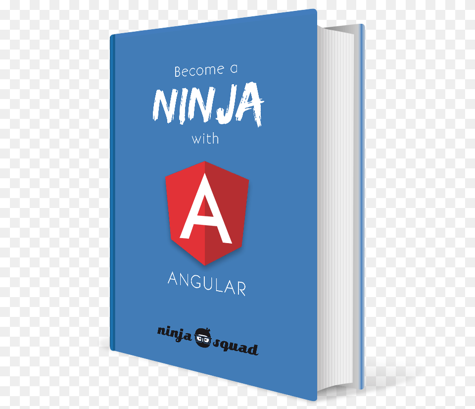 Become A Ninja With Angular, Book, Publication, Business Card, Paper Png Image