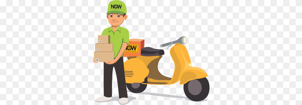 Become A Rider Delivery Bike Rider, Box, Cardboard, Carton, Package Free Transparent Png