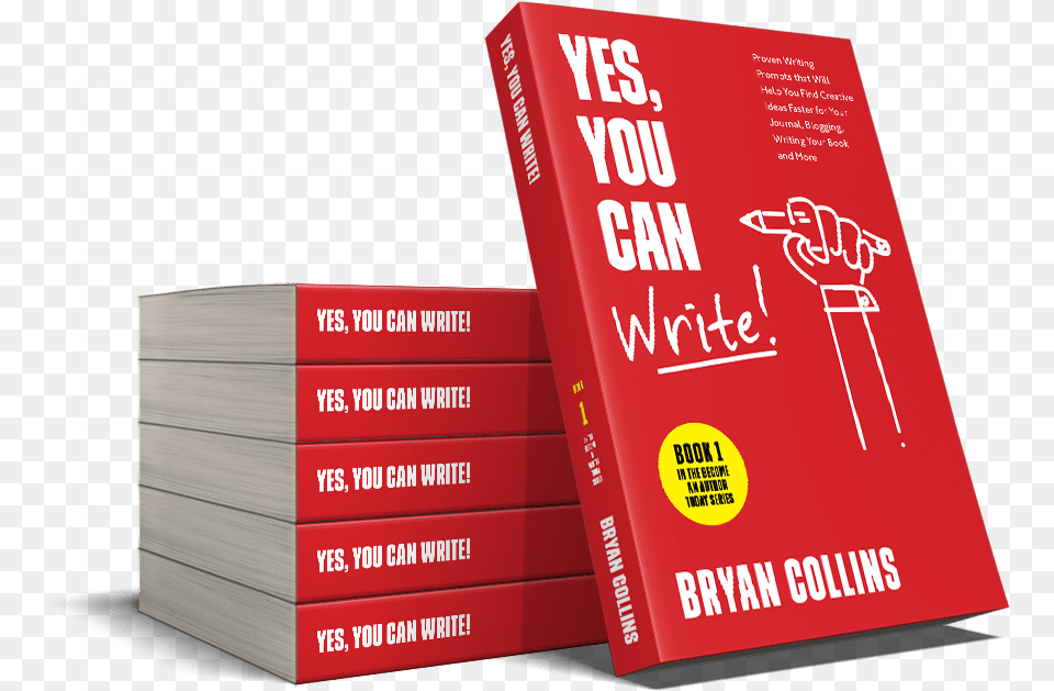 Become A Writer Today Book Graphic Design, Advertisement, Publication, Box, Poster Free Transparent Png