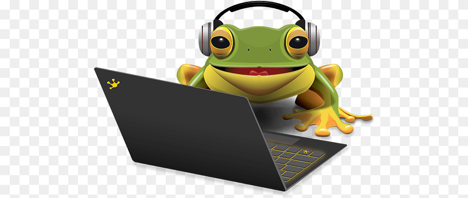 Become An Audio Dna Expert Frog, Computer, Electronics, Laptop, Pc Free Png Download