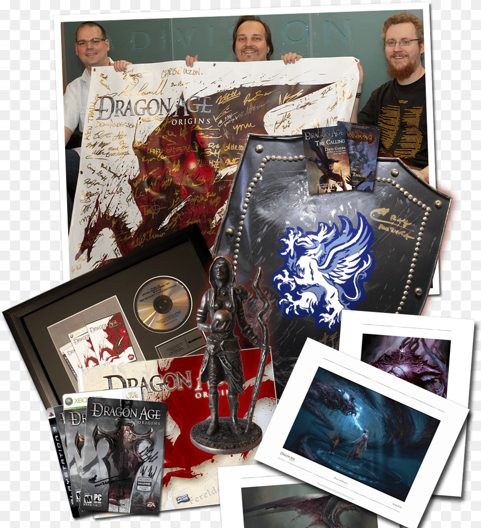 Become Dragon Age Origins Collectors, Art, Collage, Adult, Male Free Png