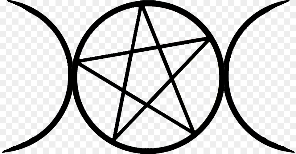 Becoming A Wiccan Just Isn39t Simple Does A Pentagram Mean, Star Symbol, Symbol, Nature, Night Png