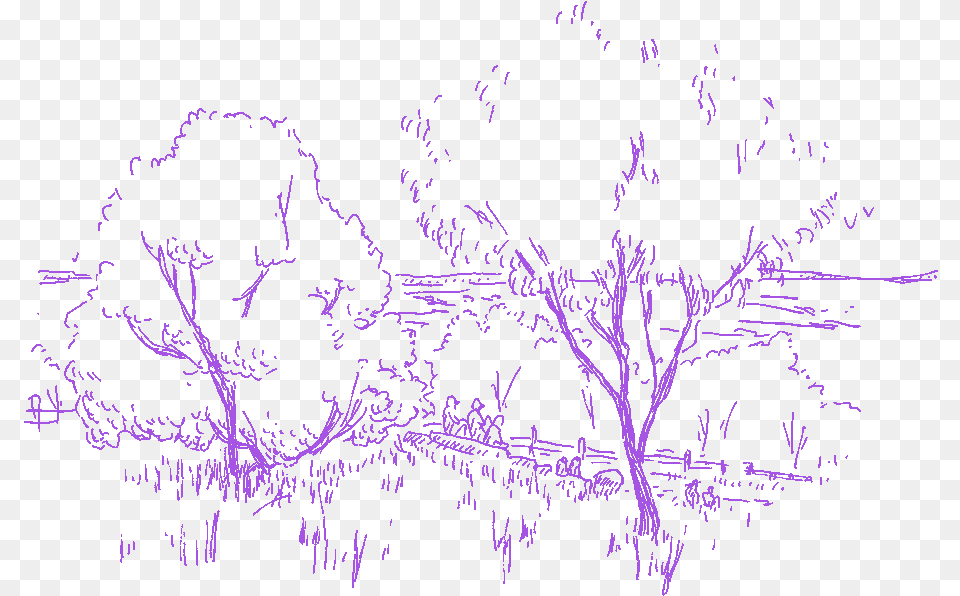 Becoming The Meredith Supernatural Amphitheatre39s Best Kept Art, Purple, Drawing, Nature, Outdoors Free Png