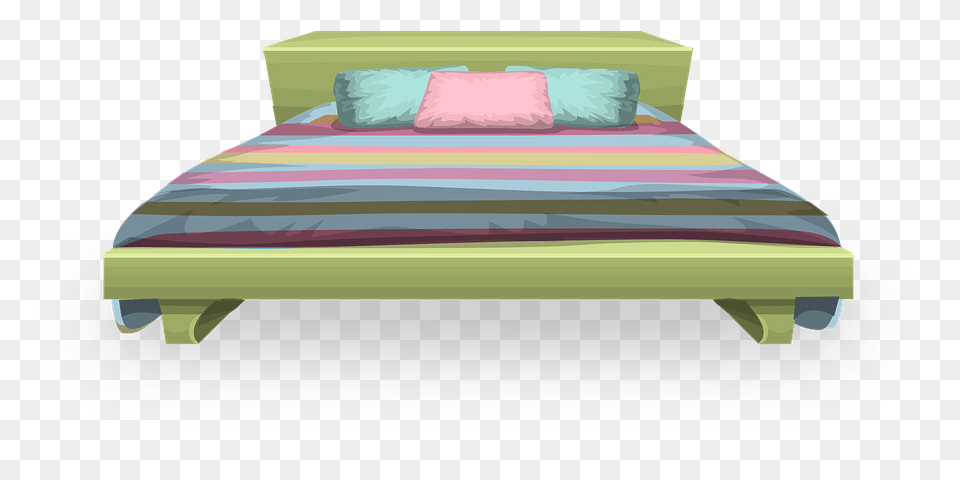 Bed, Furniture, Bed Sheet, Car, Transportation Png Image