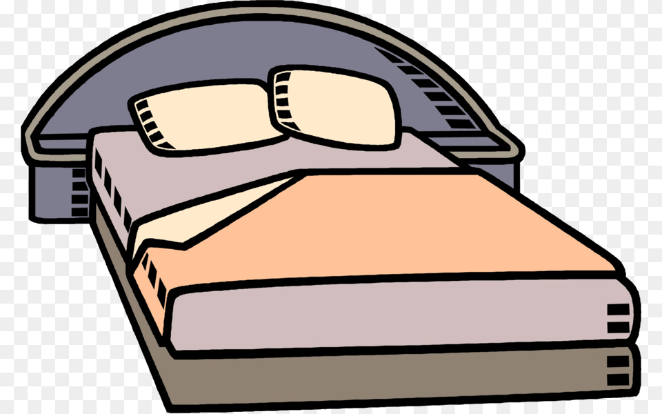 Bed Bedroom Cartoon Bed Making Clip Art Cliparts Bed Clipart, Furniture, Car, Transportation, Vehicle Png