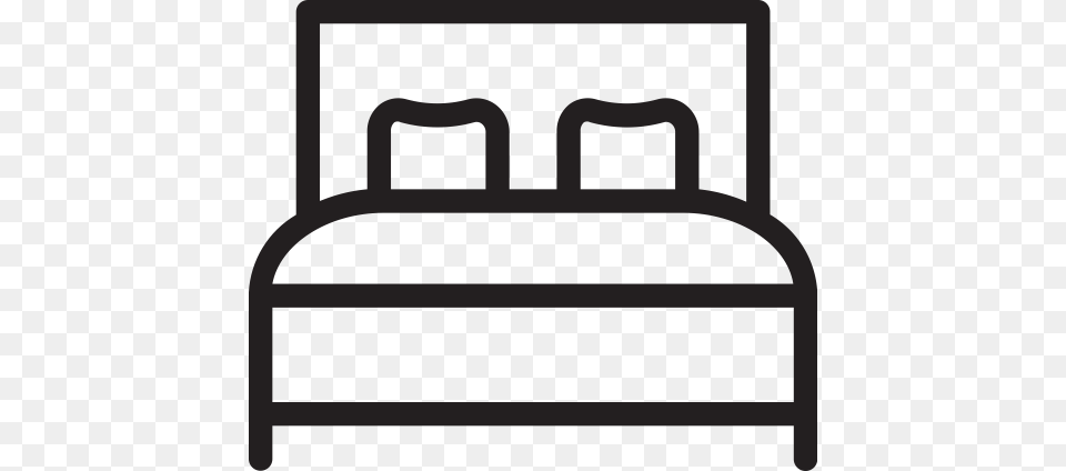 Bed Bedsheet Mattress Icon With And Vector Format For Free, Furniture, Bedroom, Indoors, Room Png