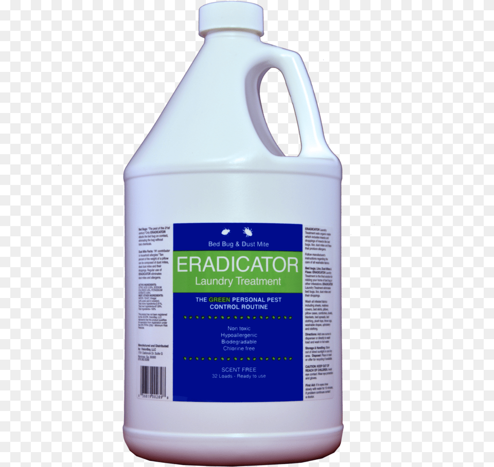 Bed Bug And Dust Mite Eradicator Enzyme Laundry Treatment Bed Bug Bite, Food, Seasoning, Syrup, Bottle Free Transparent Png