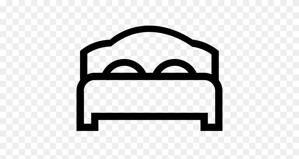 Bed Bunk Bed Double Icon With And Vector Format For, Gray Free Png