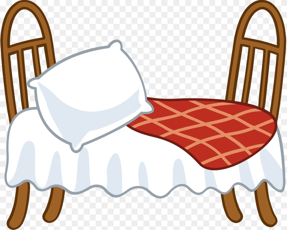 Bed Clipart, Home Decor, Linen, Tablecloth, Furniture Png Image