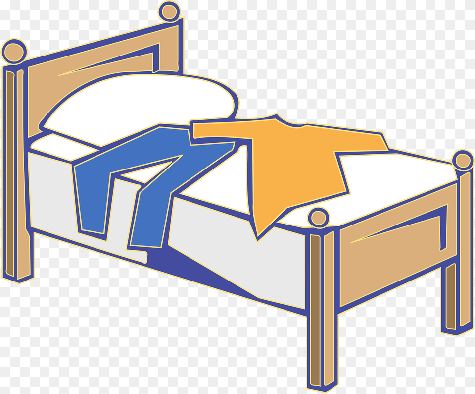 Bed Clipart, Furniture, Dynamite, Weapon Free Png Download