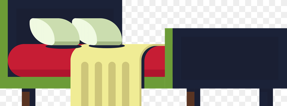 Bed Clipart, Cushion, Home Decor Png