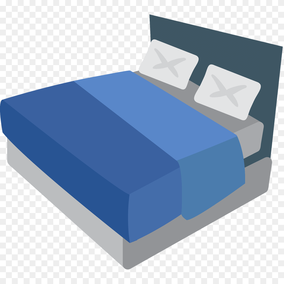 Bed Emoji Clipart, Furniture, Mattress Free Png Download