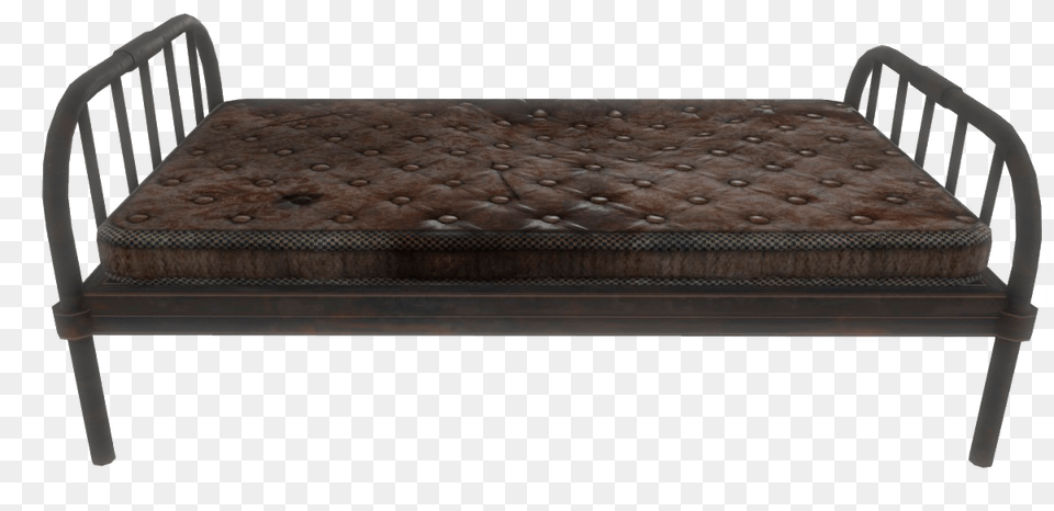 Bed Fallout 4 Bed, Bench, Furniture, Couch, Crib Free Png Download