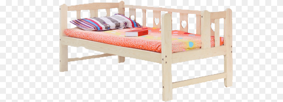 Bed Frame, Crib, Furniture, Infant Bed, Book Free Transparent Png