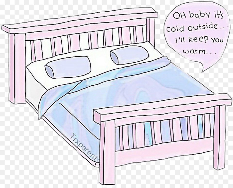 Bed Frame, Furniture, Crib, Infant Bed, Home Decor Free Png Download