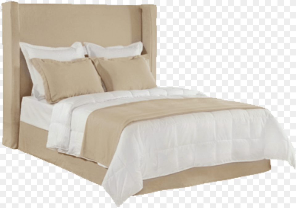 Bed Frame, Cushion, Furniture, Home Decor, Linen Png Image