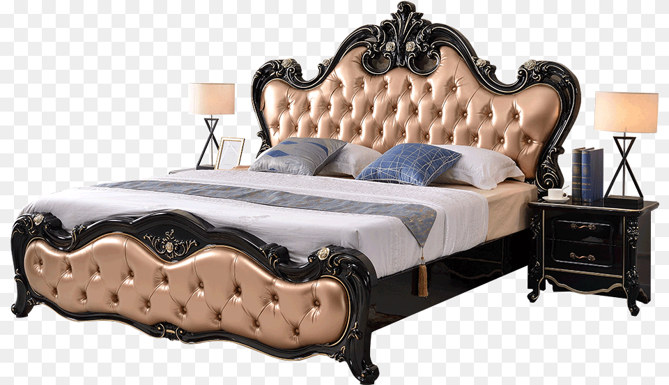 Bed Frame, Furniture, Bedroom, Indoors, Room Free Png