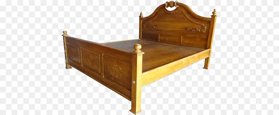 Bed Frame, Furniture, Crib, Infant Bed, Wood Free Png