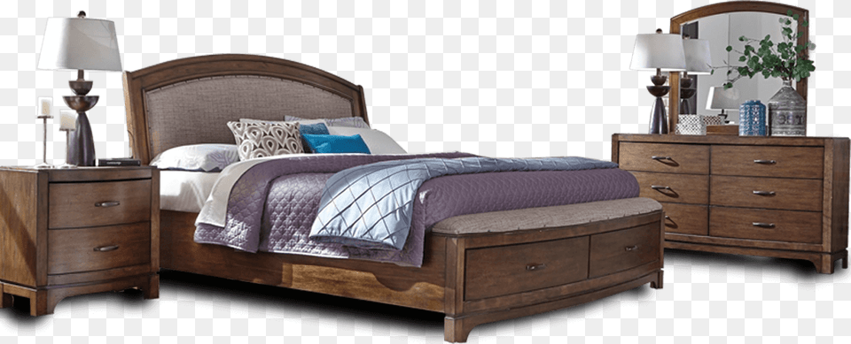Bed Hd Furniture, Lamp, Cabinet, Interior Design, Indoors Free Png Download