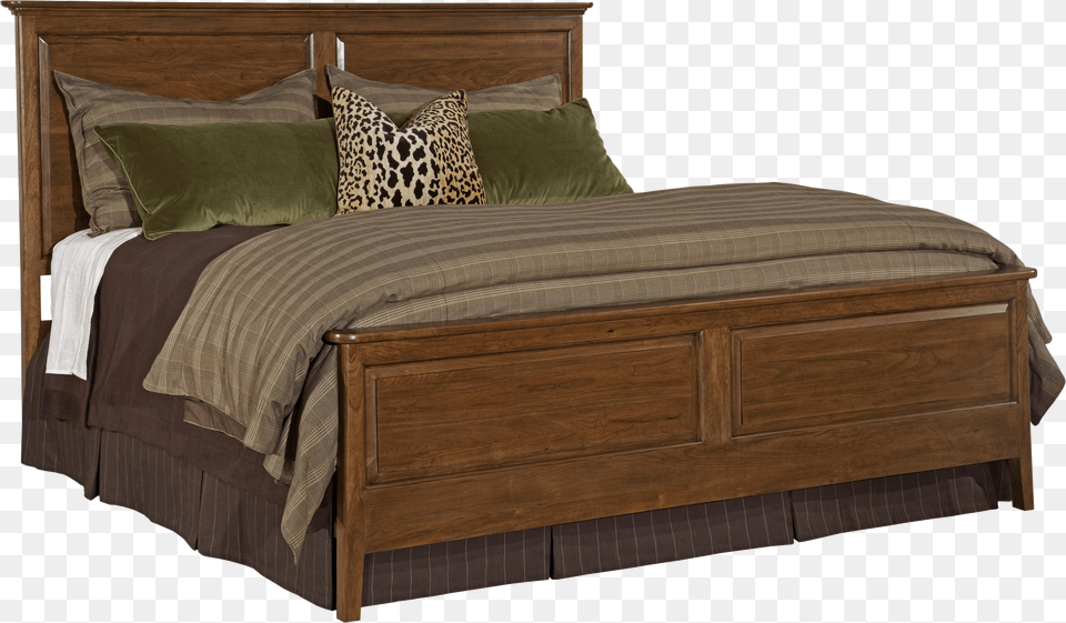 Bed Kincaid Cherry Park Panel Bed King Png