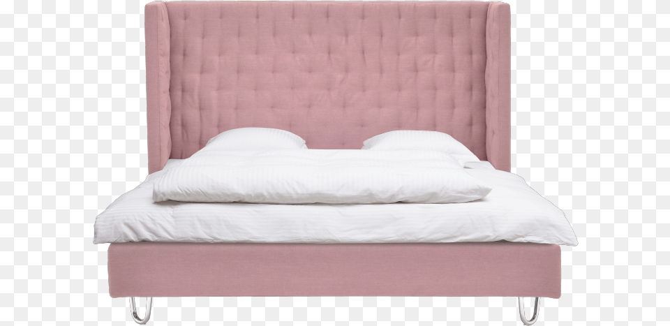 Bed Pink, Furniture, Mattress, Cushion, Home Decor Png