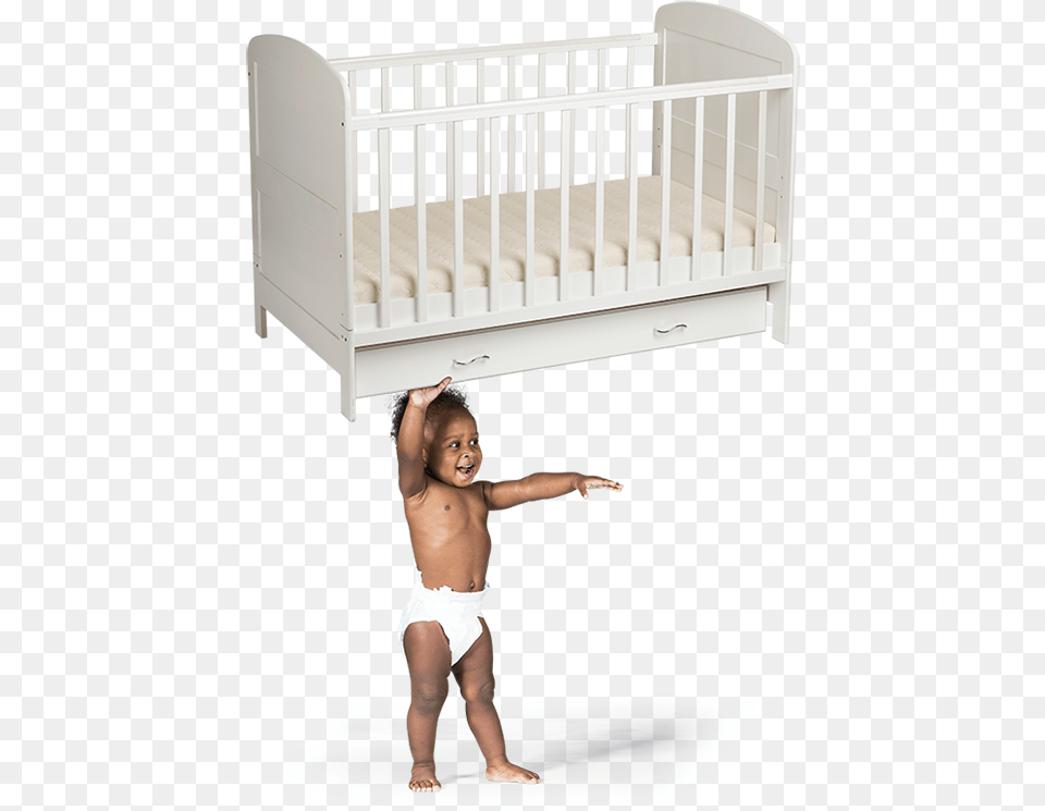 Bed Sheet, Crib, Furniture, Infant Bed, Baby Free Transparent Png