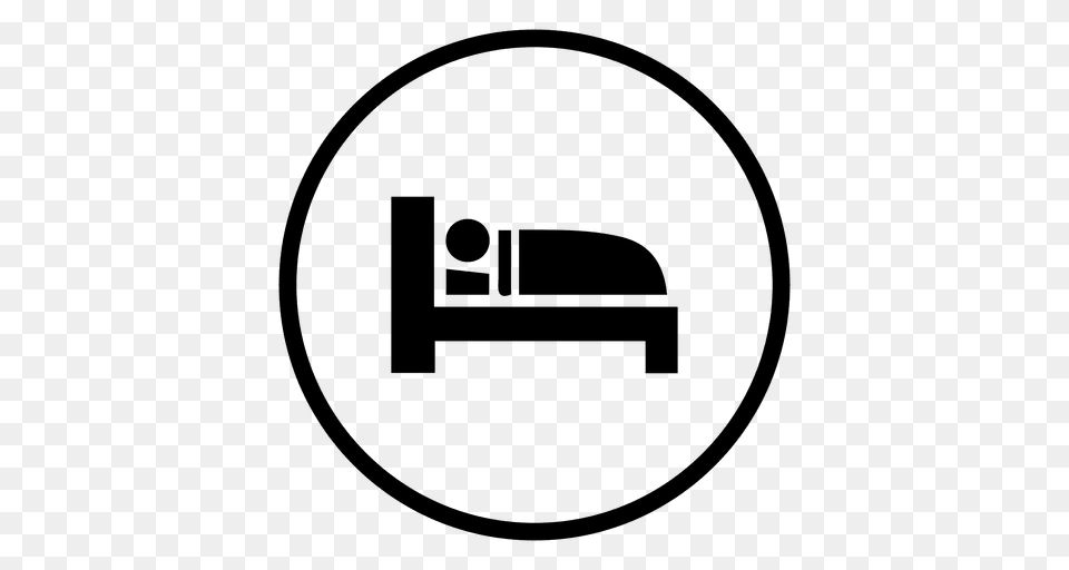 Bed Sleep Round Icon, Electronics Png Image