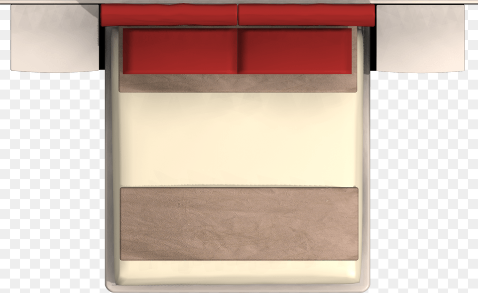 Bed Top View, Home Decor, Linen, Furniture, Lamp Png