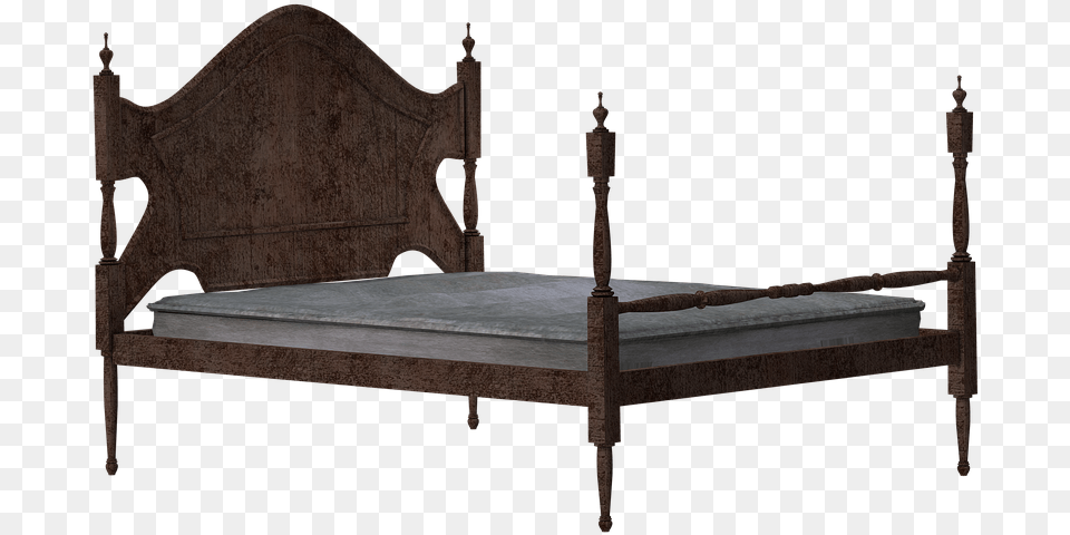 Bed Wooden Bed Rest Sleep Bed Frame, Furniture, Crib, Infant Bed, Bedroom Png