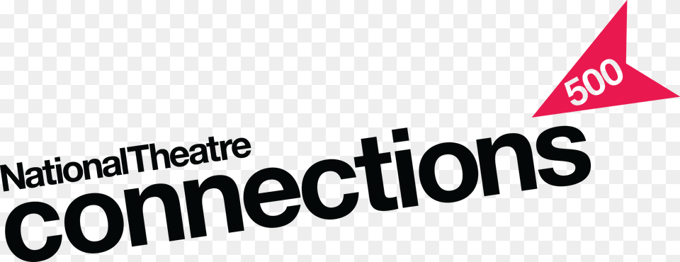 Bedbug The Musical Connections500 Logo To Go Top Left National Theatre Connections 2019, Triangle Free Transparent Png